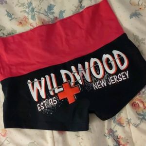 Miami Style Wildwood Lifeguard Boy Shorts . Sz S